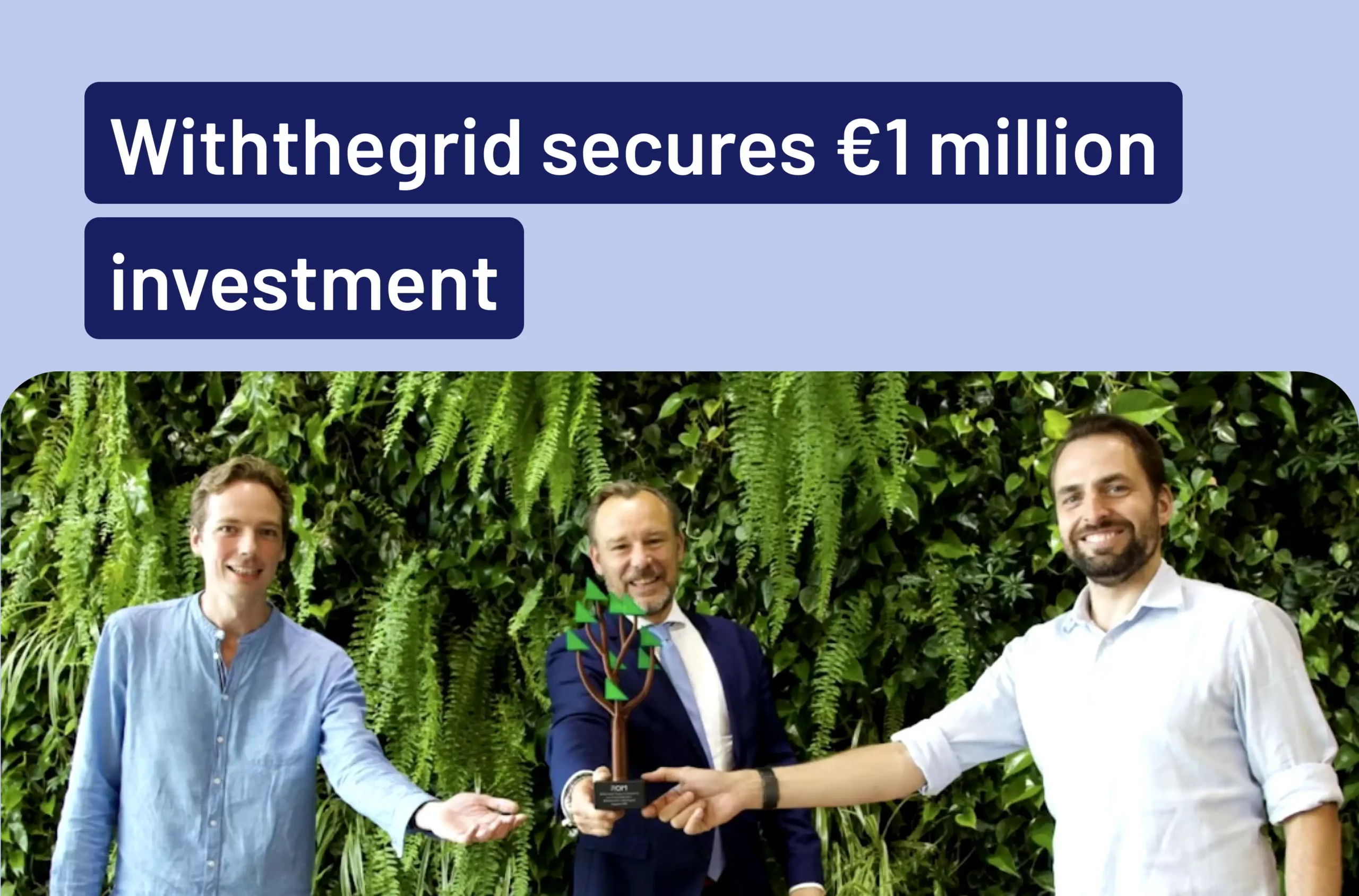 Withthegrid secures €1 million external investment