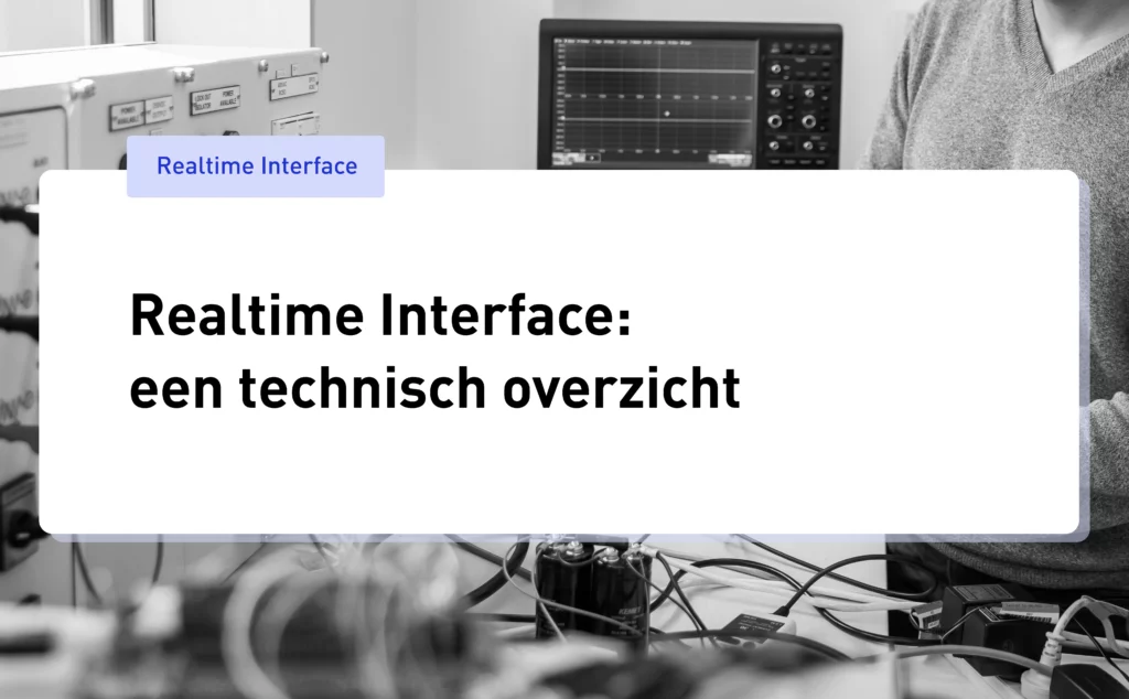 Thumbnail with title: Realtime Interface - een technisch overzicht