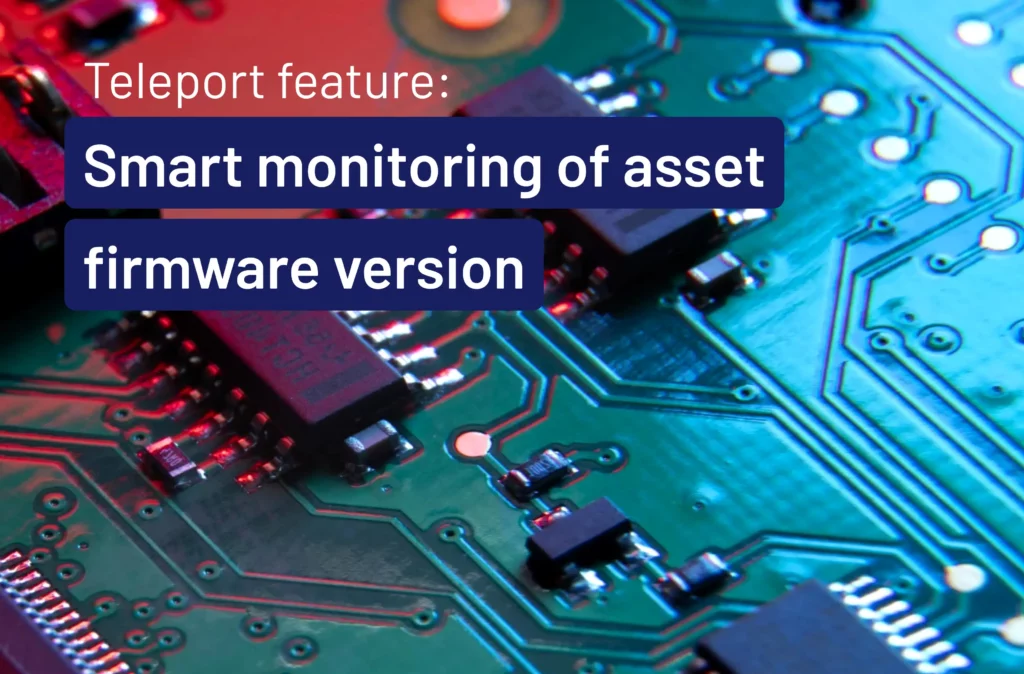 Close up image of firmware