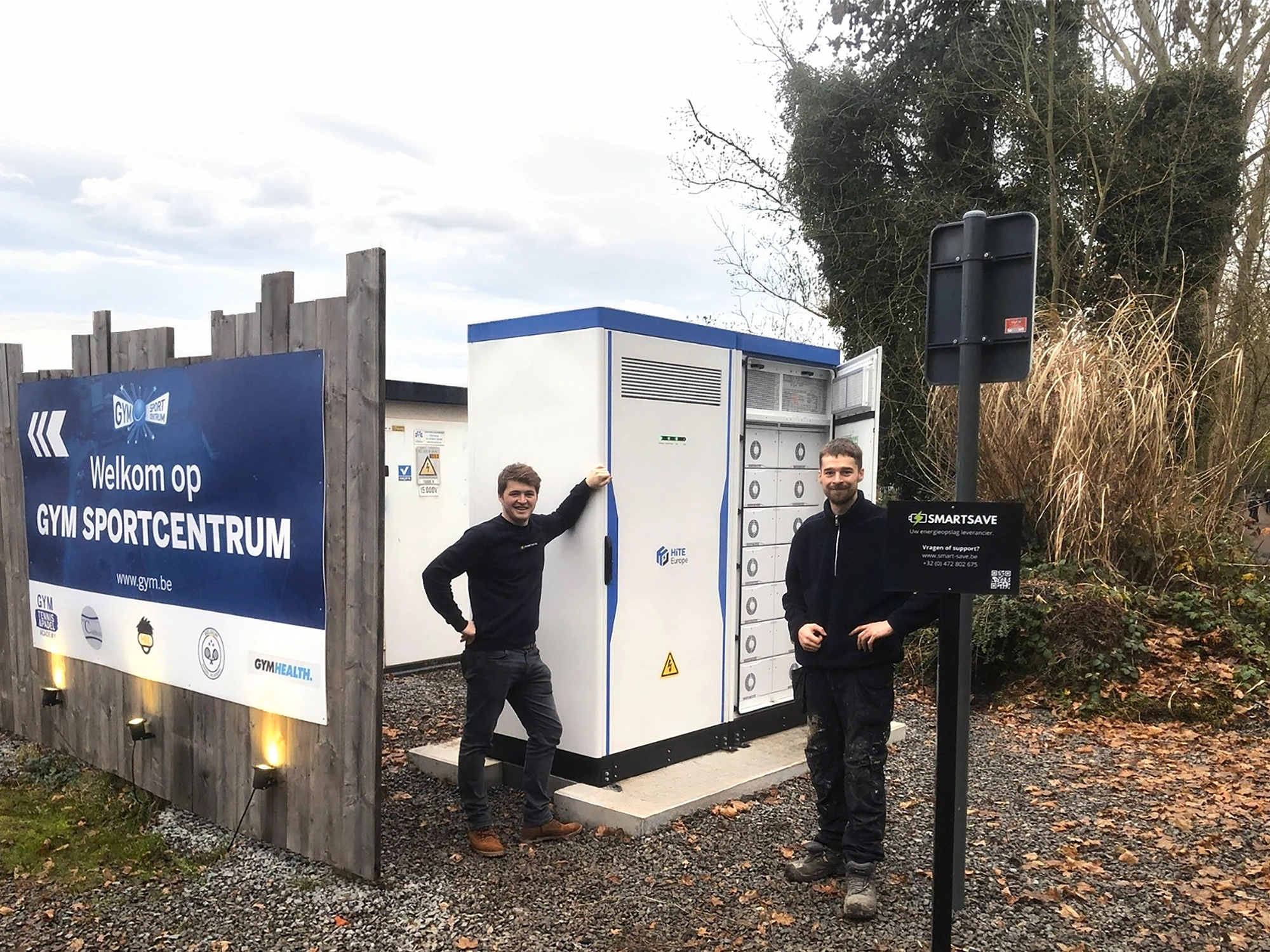 photo of the smartsave team at an asset site