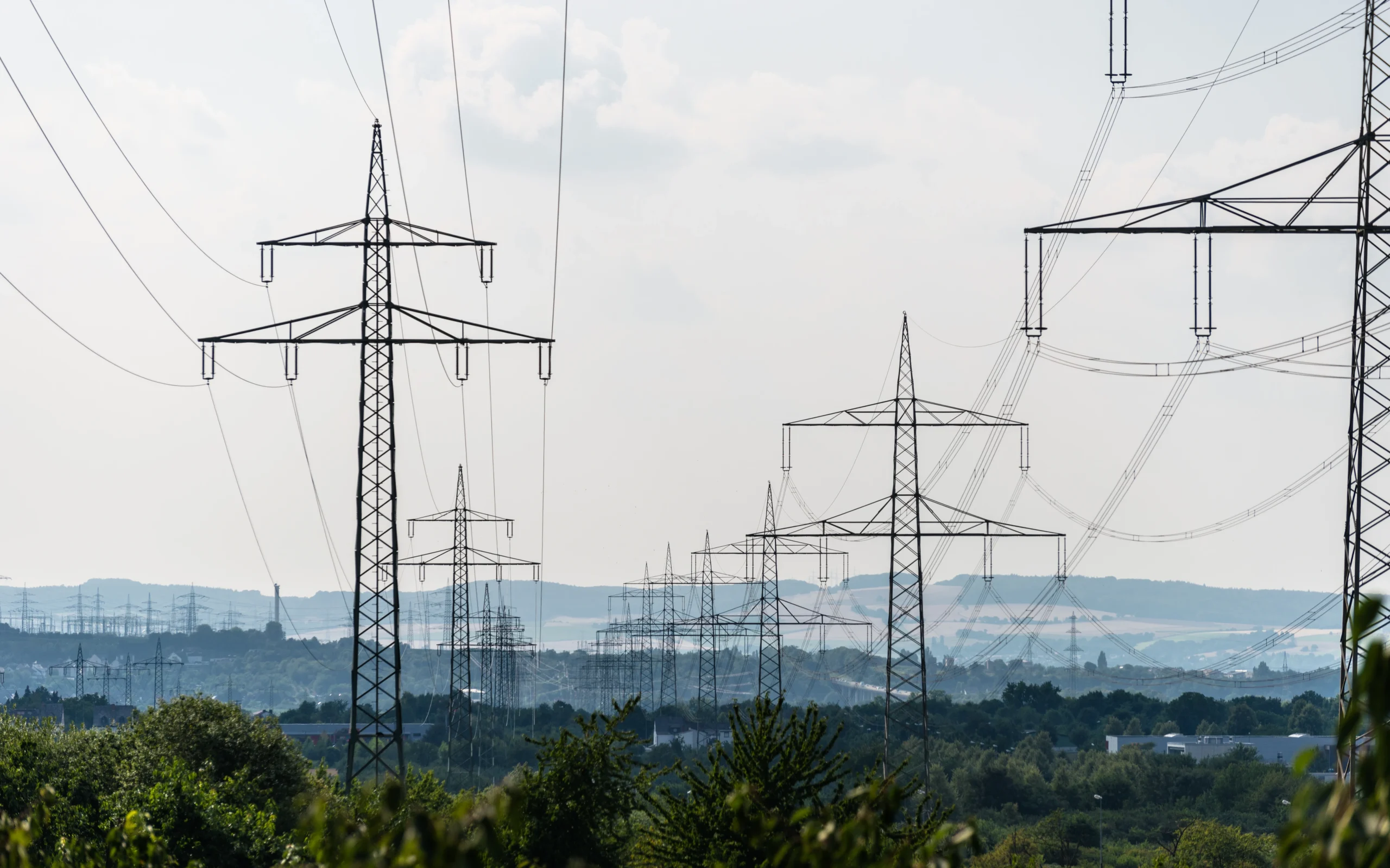 high voltage lines